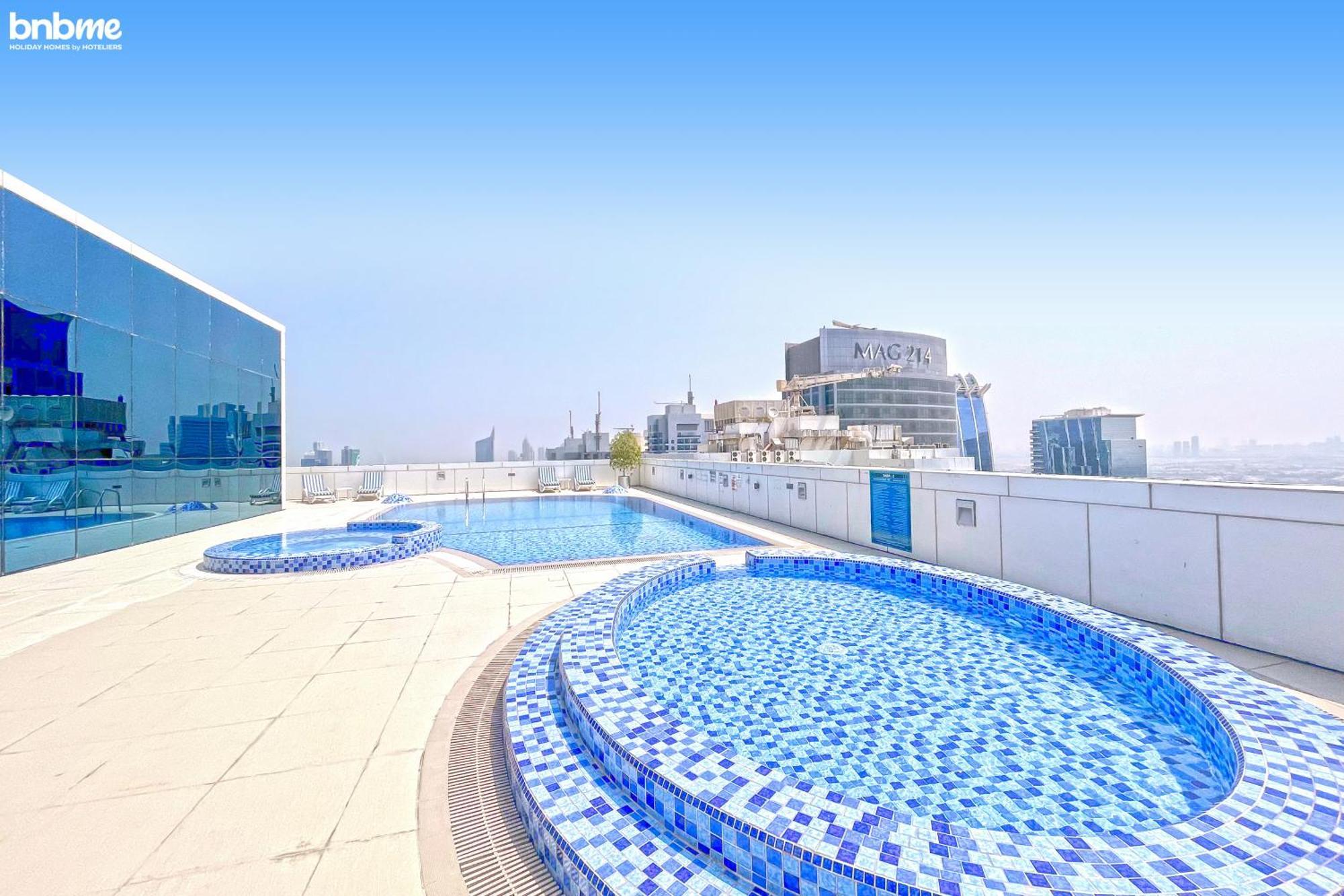 Bnbmehomes - Saba Tower Dubai Esterno foto